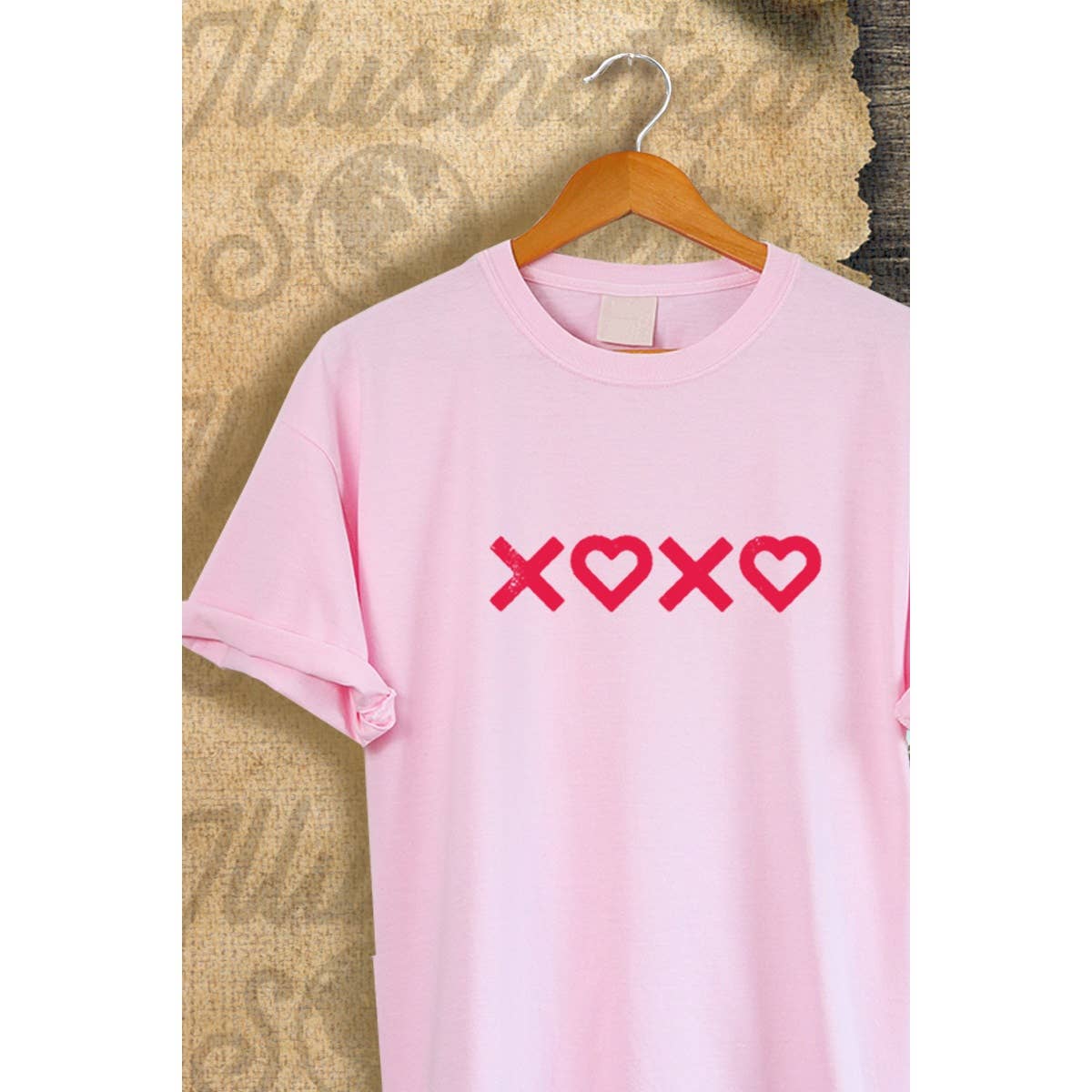 Valentine Vintage Graphic - Adult & Kids T-Shirts, Sweatshirts & Hoodies apparel design preview 1