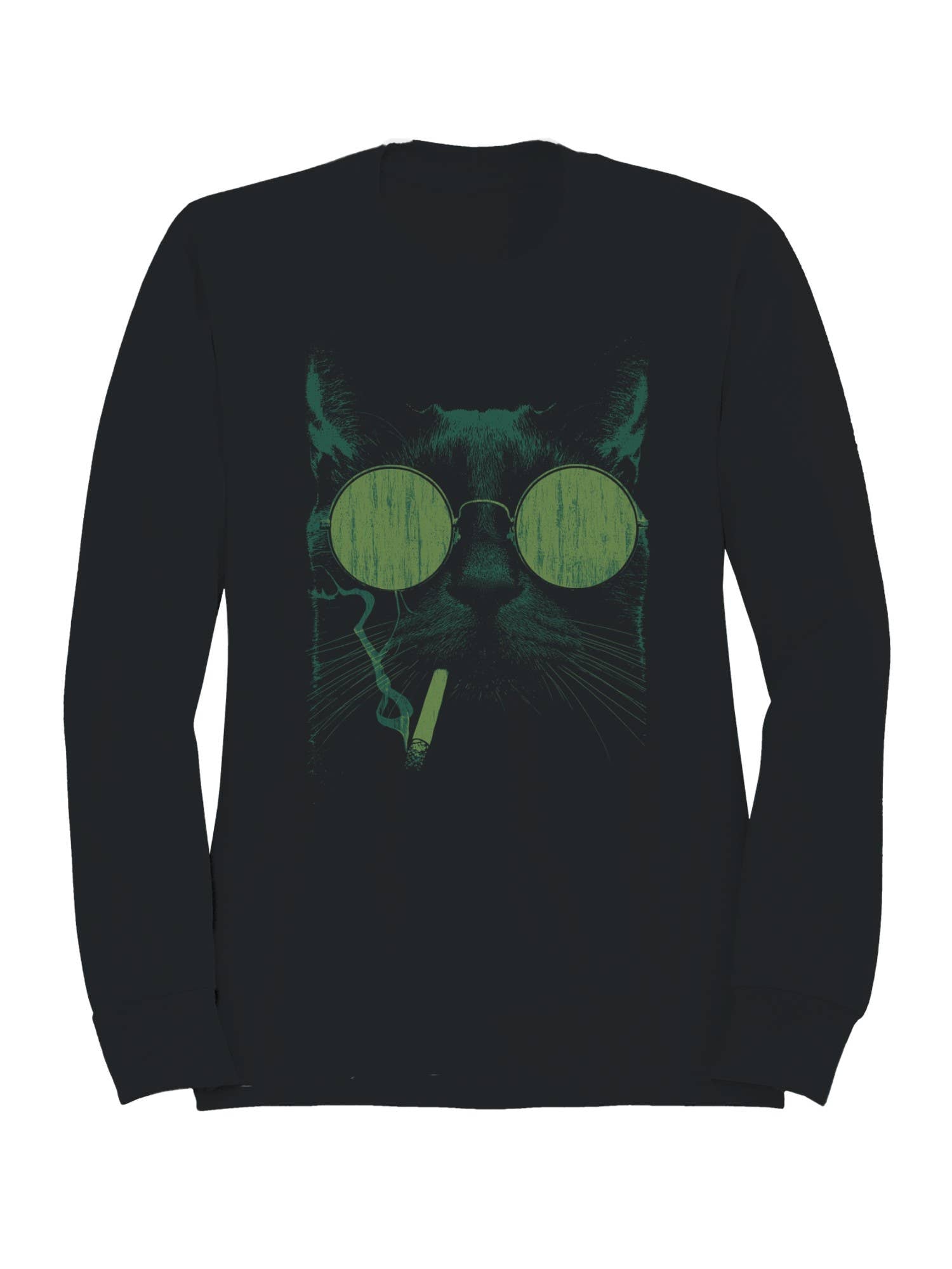 Retro Cool Cat with Sunglasses Men's - Adult & Kids T-Shirts, Sweatshirts & Hoodies apparel design preview 1