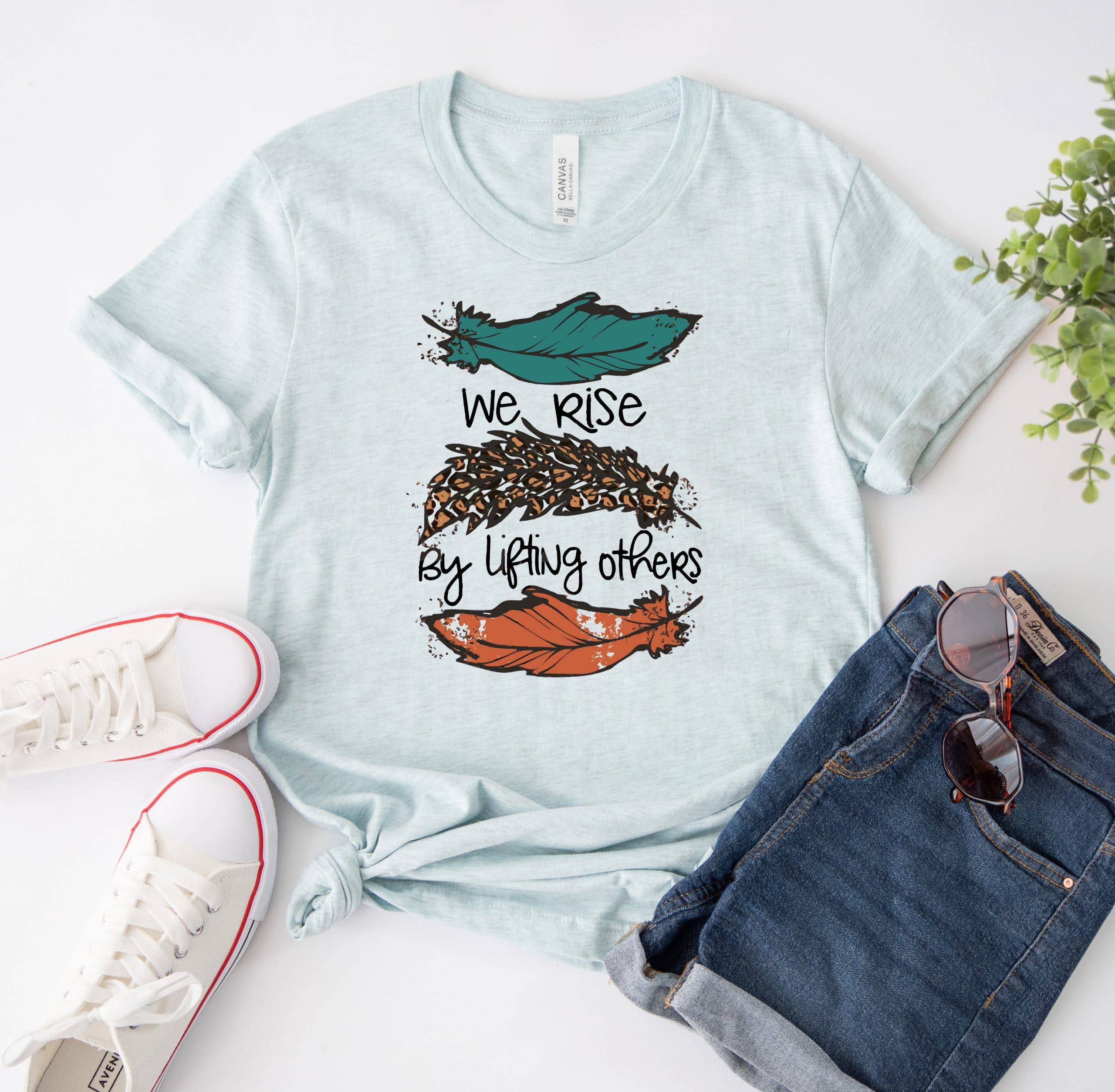 We Rise By Lifting Others - Adult & Kids T-Shirts, Sweatshirts & Hoodies apparel design preview 1