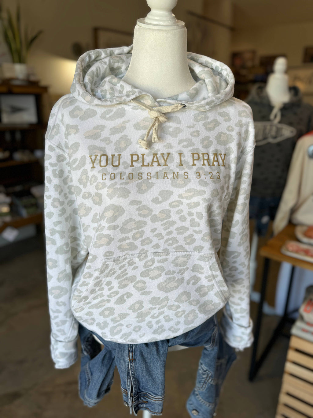Leopard Sports Mom Gameday Baseball - Adult & Kids T-Shirts, Sweatshirts & Hoodies apparel design preview 1