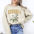 Georgia State Flower - Adult & Kids T-Shirts, Sweatshirts & Hoodies apparel design preview 1