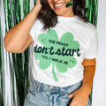 Funny St Patricks Day the Paddy Don't Start - Adult & Kids T-Shirts, Sweatshirts & Hoodies apparel design preview 1