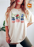 Jars and American Flag - Adult & Kids T-Shirts, Sweatshirts & Hoodies apparel design preview 1