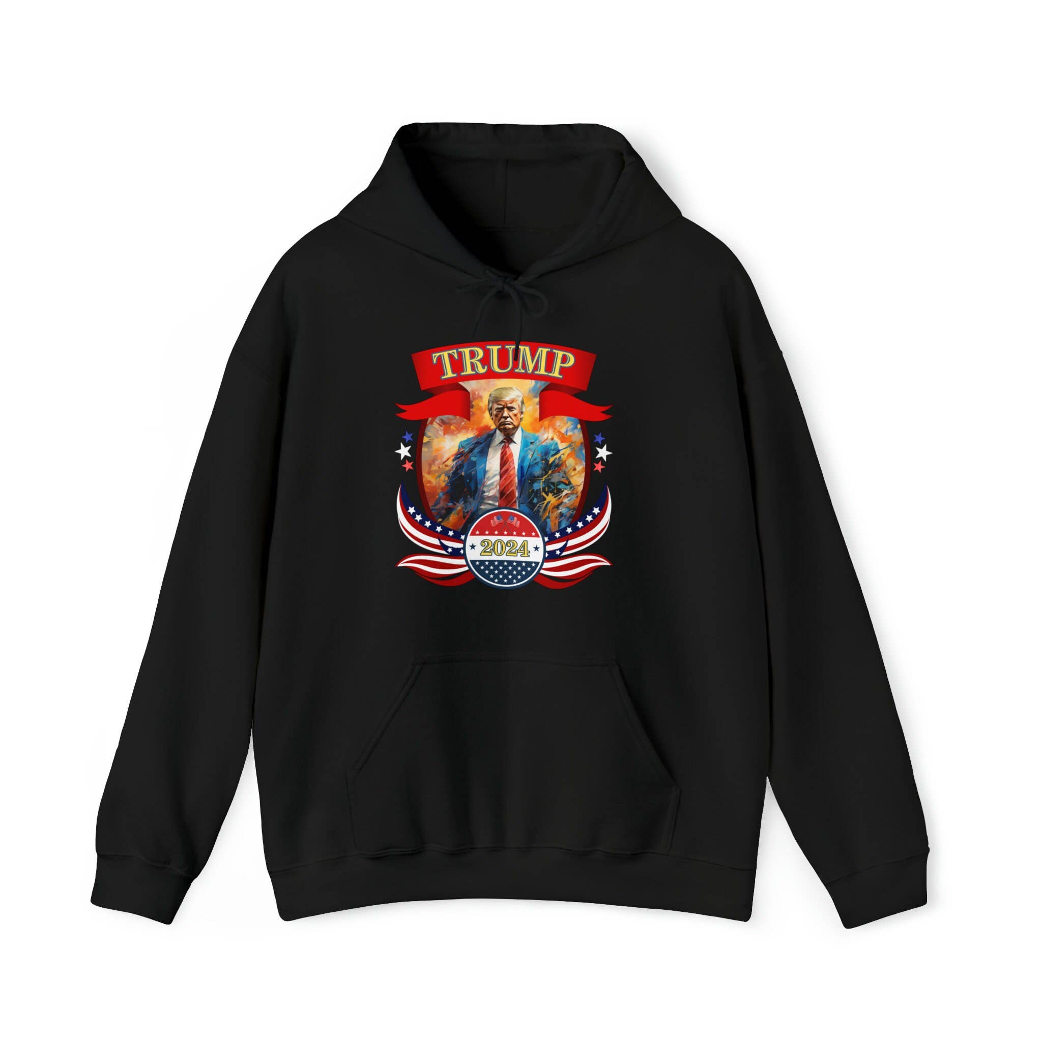 President Trump 2024 Pro-Maga Let's Go Brandon Design - Adult & Kids T-Shirts, Sweatshirts & Hoodies apparel design preview 1
