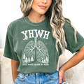 Yhwh Every Breath Speaks His Name Comfort Colors Moss - Adult & Kids T-Shirts, Sweatshirts & Hoodies apparel design preview 1