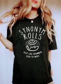 Synonym Rolls Funny Teacher Wh - Adult & Kids T-Shirts, Sweatshirts & Hoodies apparel design preview 1