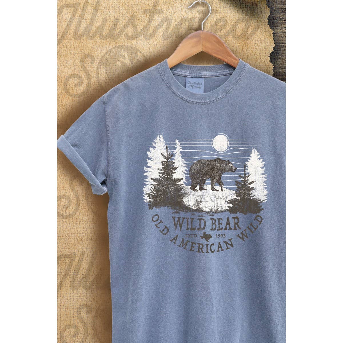 American Wild Vintage Graphic - Adult & Kids T-Shirts, Sweatshirts & Hoodies apparel design preview 1