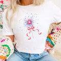 Coquette Sparkler July 4th Graphic Gildan - Adult & Kids T-Shirts, Sweatshirts & Hoodies apparel design preview 1
