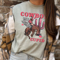 Cowboy Cupid, Horse, Western, Country, Comfort Colors - Adult & Kids T-Shirts, Sweatshirts & Hoodies apparel design preview 1