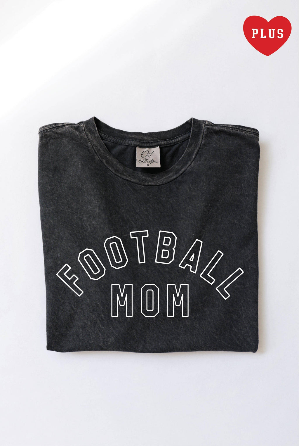 Football Mom Graphic Plus Size Mineral Washed Top - Adult & Kids T-Shirts, Sweatshirts & Hoodies apparel design preview 1
