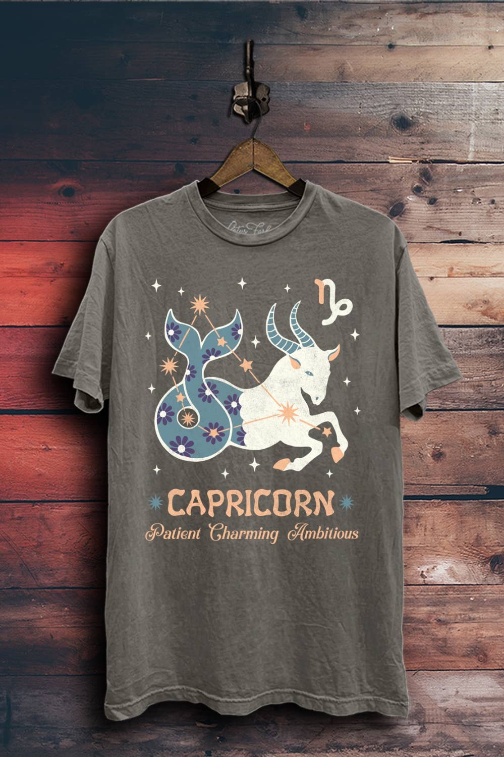 Capricorn Zodiac Graphic Top - Adult & Kids T-Shirts, Sweatshirts & Hoodies apparel design preview 1