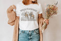 Wildflowers Wild Horses Graphic Western Wear - Adult & Kids T-Shirts, Sweatshirts & Hoodies apparel design preview 1
