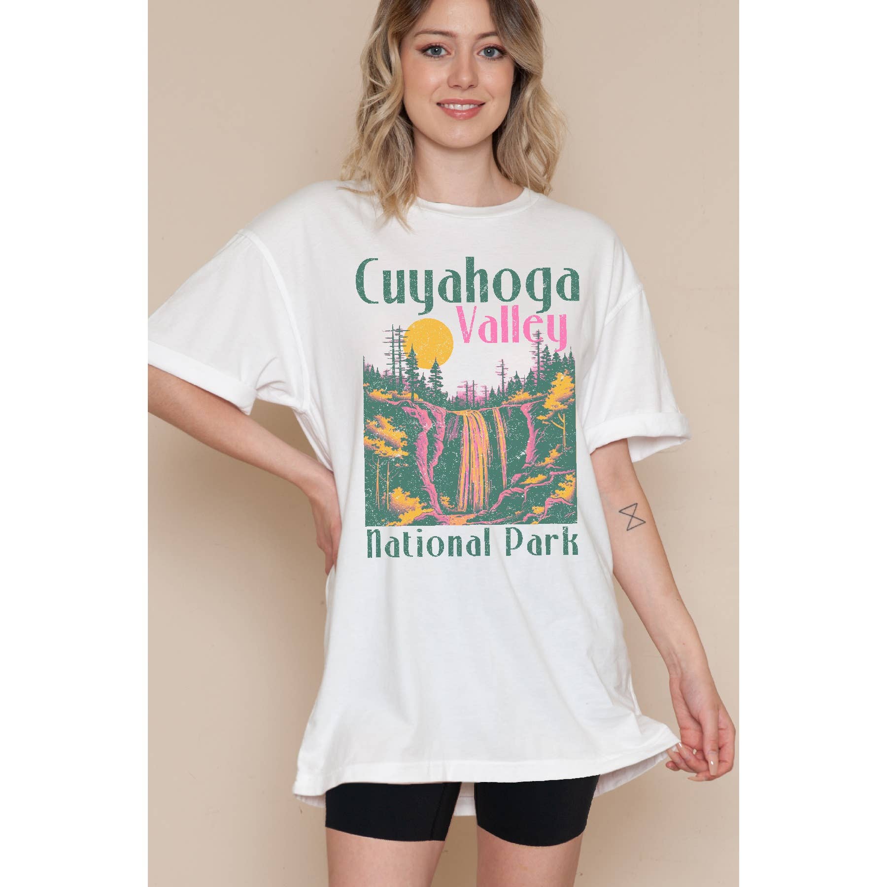 Cuyahoga Valley National Park Oversized - Adult & Kids T-Shirts, Sweatshirts & Hoodies apparel design preview 1