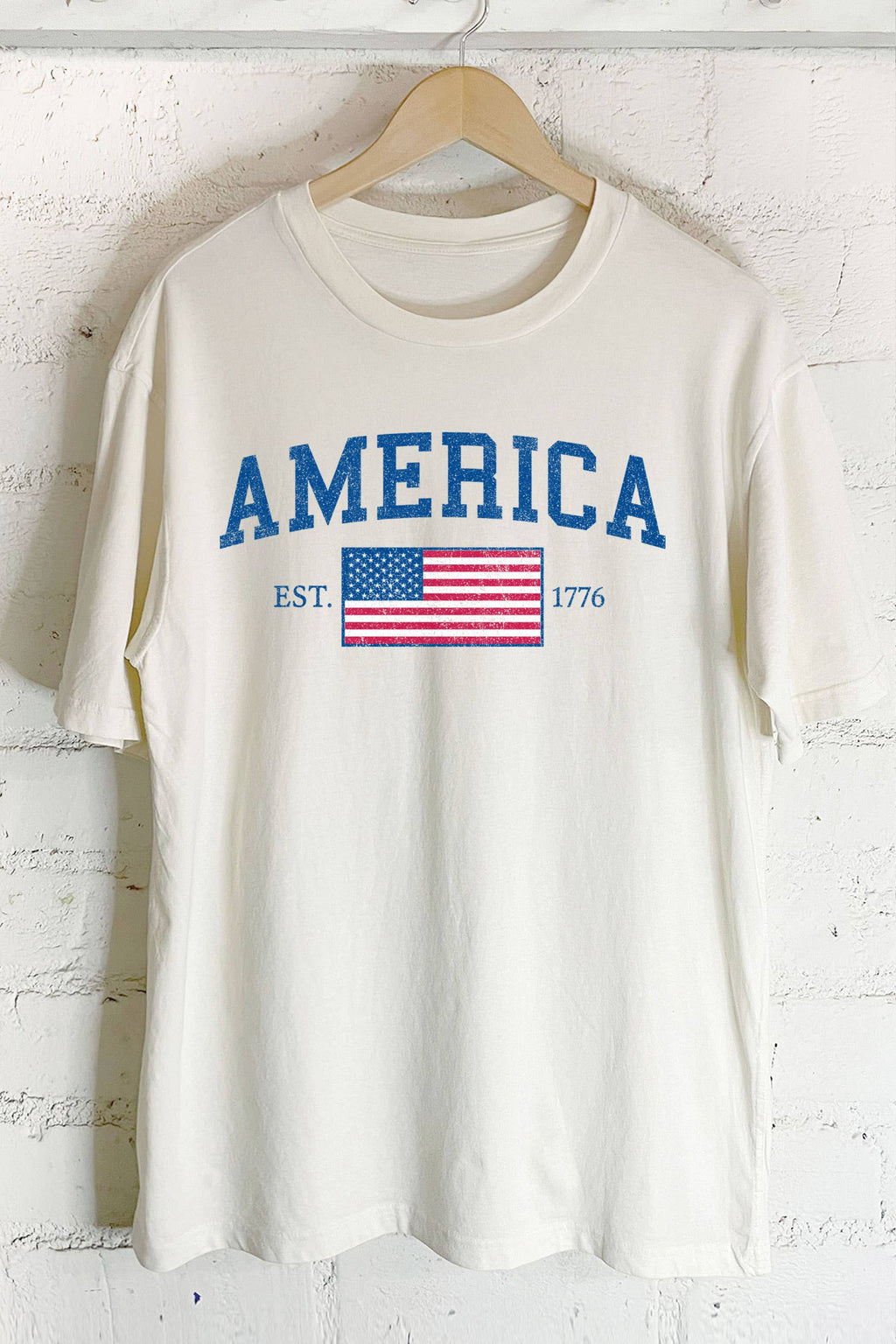America Flag Oversize Graphic - Adult & Kids T-Shirts, Sweatshirts & Hoodies apparel design preview 1