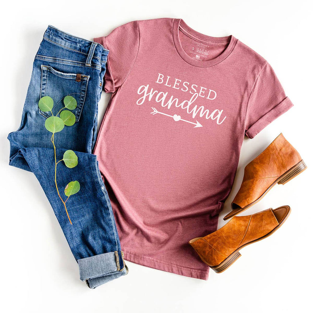 Blessed Grandma Graphic Christian - Adult & Kids T-Shirts, Sweatshirts & Hoodies apparel design preview 1