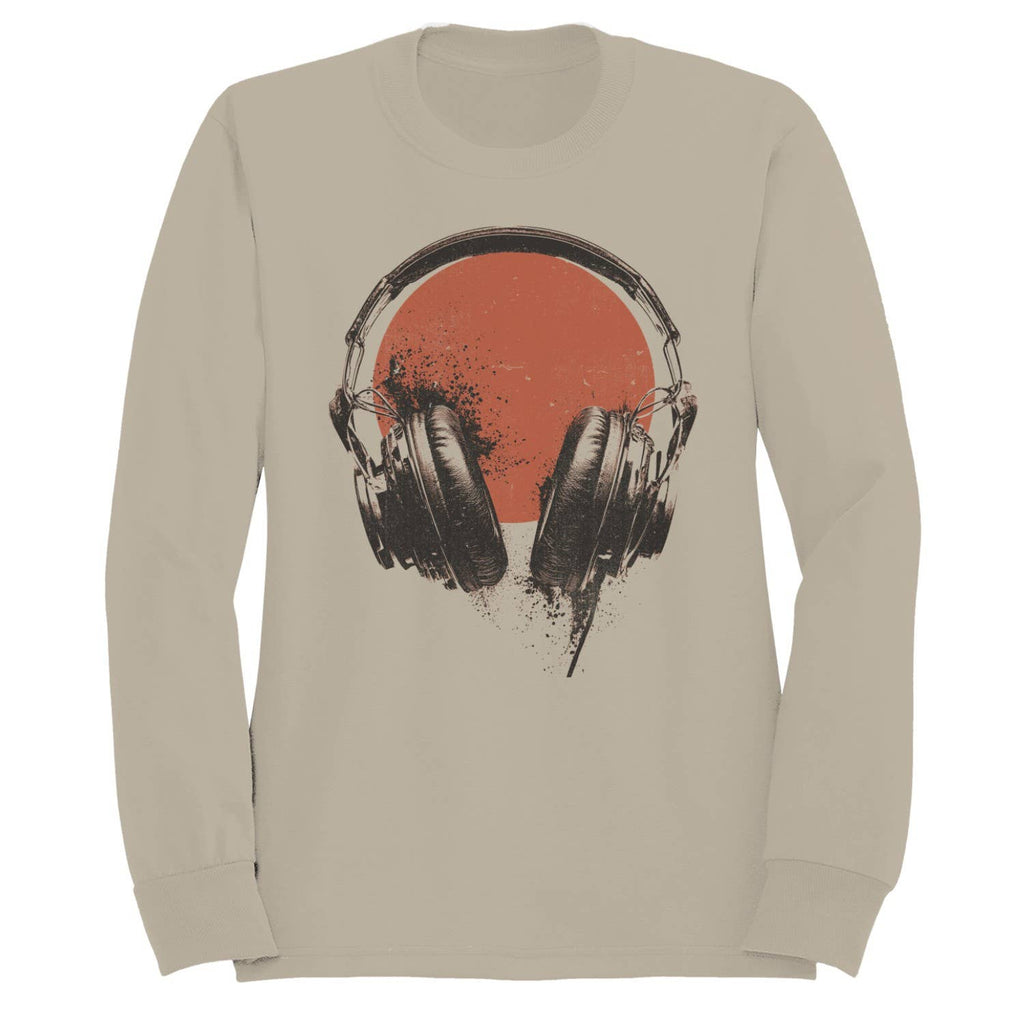 Vintage Headphones Men's - Adult & Kids T-Shirts, Sweatshirts & Hoodies apparel design preview 1