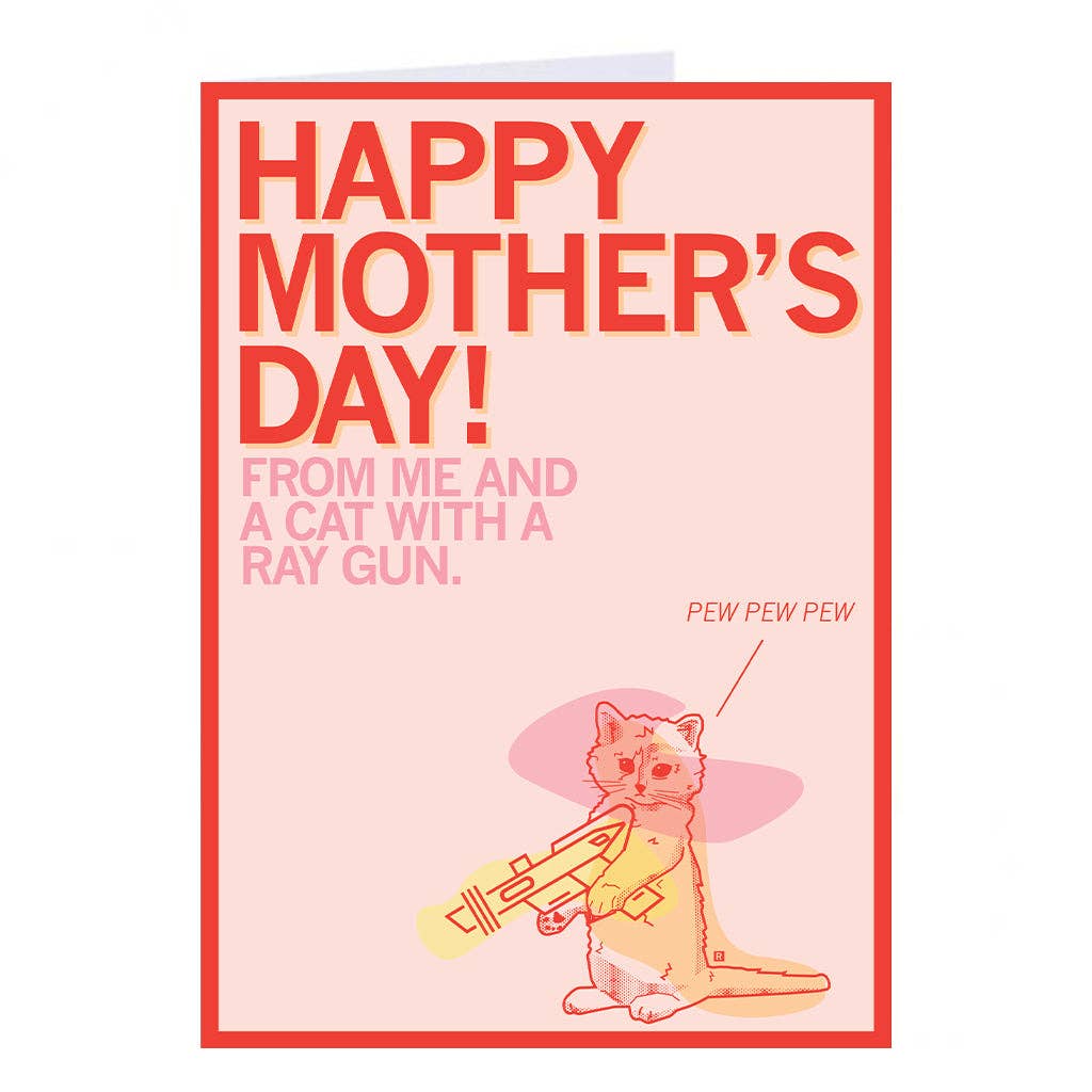 Happy Mother's Day Pew Greeting Card - Adult & Kids T-Shirts, Sweatshirts & Hoodies apparel design preview 1