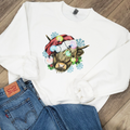 Highland Cow Christmas Graphic - Adult & Kids T-Shirts, Sweatshirts & Hoodies apparel design preview 1