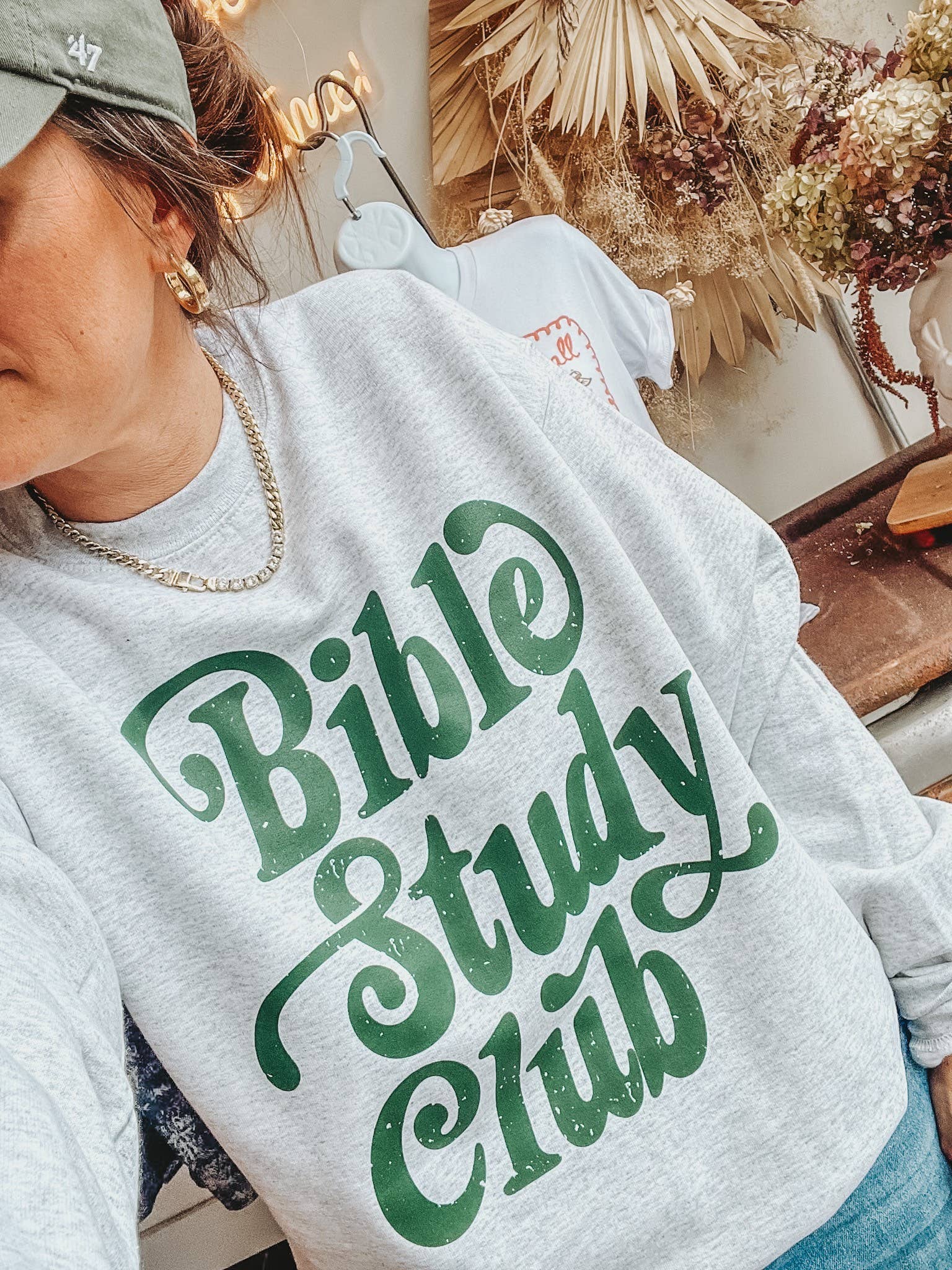 Bible Study Club Crew Neck Trending - Adult & Kids T-Shirts, Sweatshirts & Hoodies apparel design preview 1