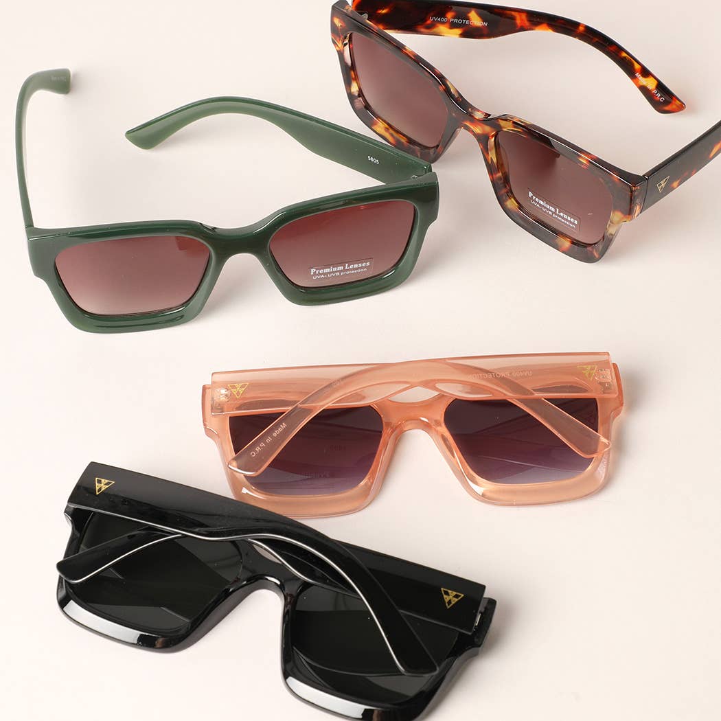 Oversized Square Shape Chunky Frame Sunglasses - Adult & Kids T-Shirts, Sweatshirts & Hoodies apparel design preview 1