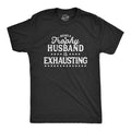 Being A Trophy Husband Is Exhausting Men's - Adult & Kids T-Shirts, Sweatshirts & Hoodies apparel design preview 1