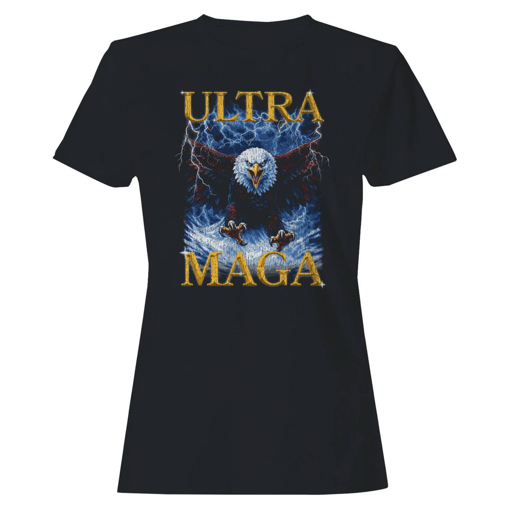 Ultra Maga Bald Eagle Women's - Adult & Kids T-Shirts, Sweatshirts & Hoodies apparel design preview 1