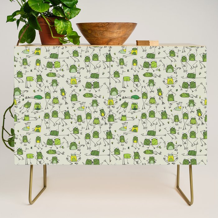 Funny Frogs Credenza Gallery Image 1 - Adult & Kids T-Shirts, Sweatshirts & Hoodies apparel design preview 1