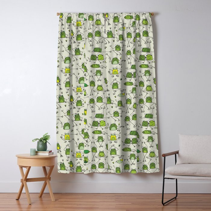 Funny Frogs Window Curtain Gallery Image 5 - Adult & Kids T-Shirts, Sweatshirts & Hoodies apparel design preview 1