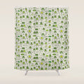 Funny Frogs Shower Curtain Gallery Image 1 - Adult & Kids T-Shirts, Sweatshirts & Hoodies apparel design preview 1