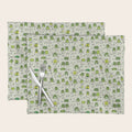 Funny Frogs Placemat Gallery Image 1 - Adult & Kids T-Shirts, Sweatshirts & Hoodies apparel design preview 1