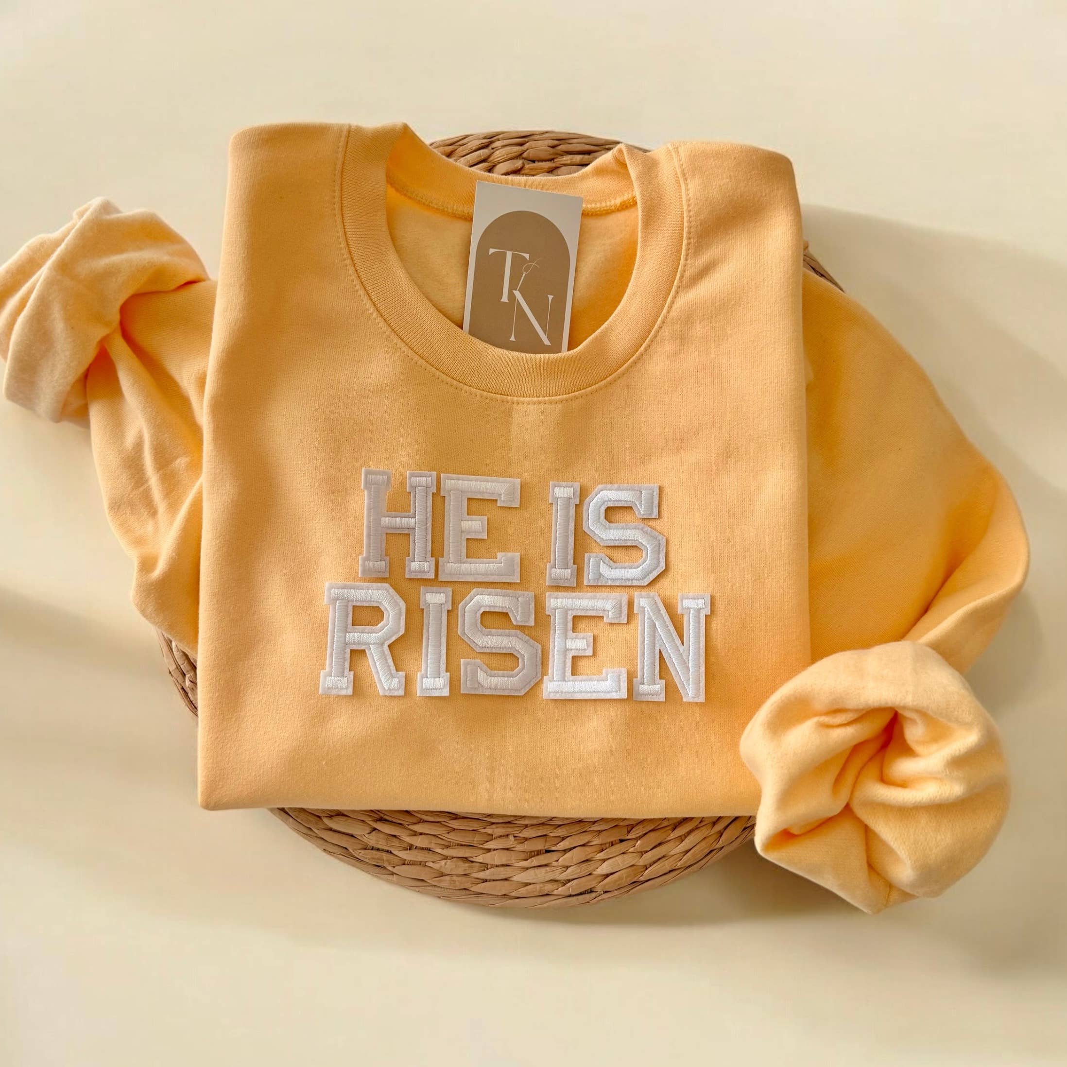 He Is Risen Christian - Adult & Kids T-Shirts, Sweatshirts & Hoodies apparel design preview 1
