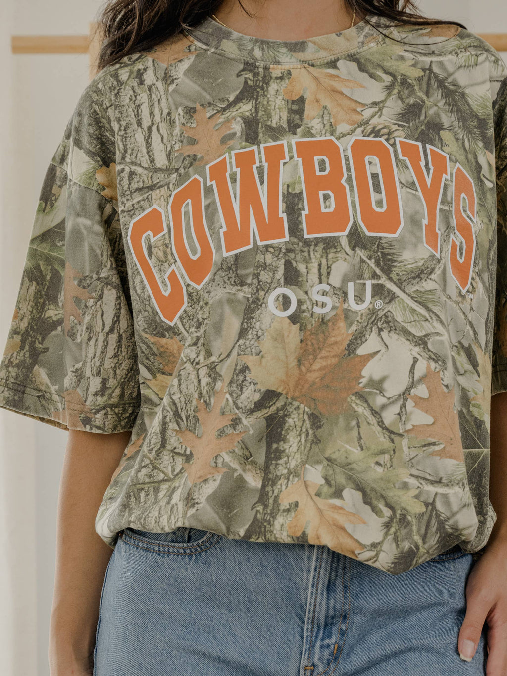 Oklahoma State Osu Cowboys Filled Gault Camo - Adult & Kids T-Shirts, Sweatshirts & Hoodies apparel design preview 1