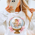 Valentine's Day Cupid Coquette - Adult & Kids T-Shirts, Sweatshirts & Hoodies apparel design preview 1