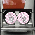 Peace Sign Hands Skeleton Car Coasters - Adult & Kids T-Shirts, Sweatshirts & Hoodies apparel design preview 1