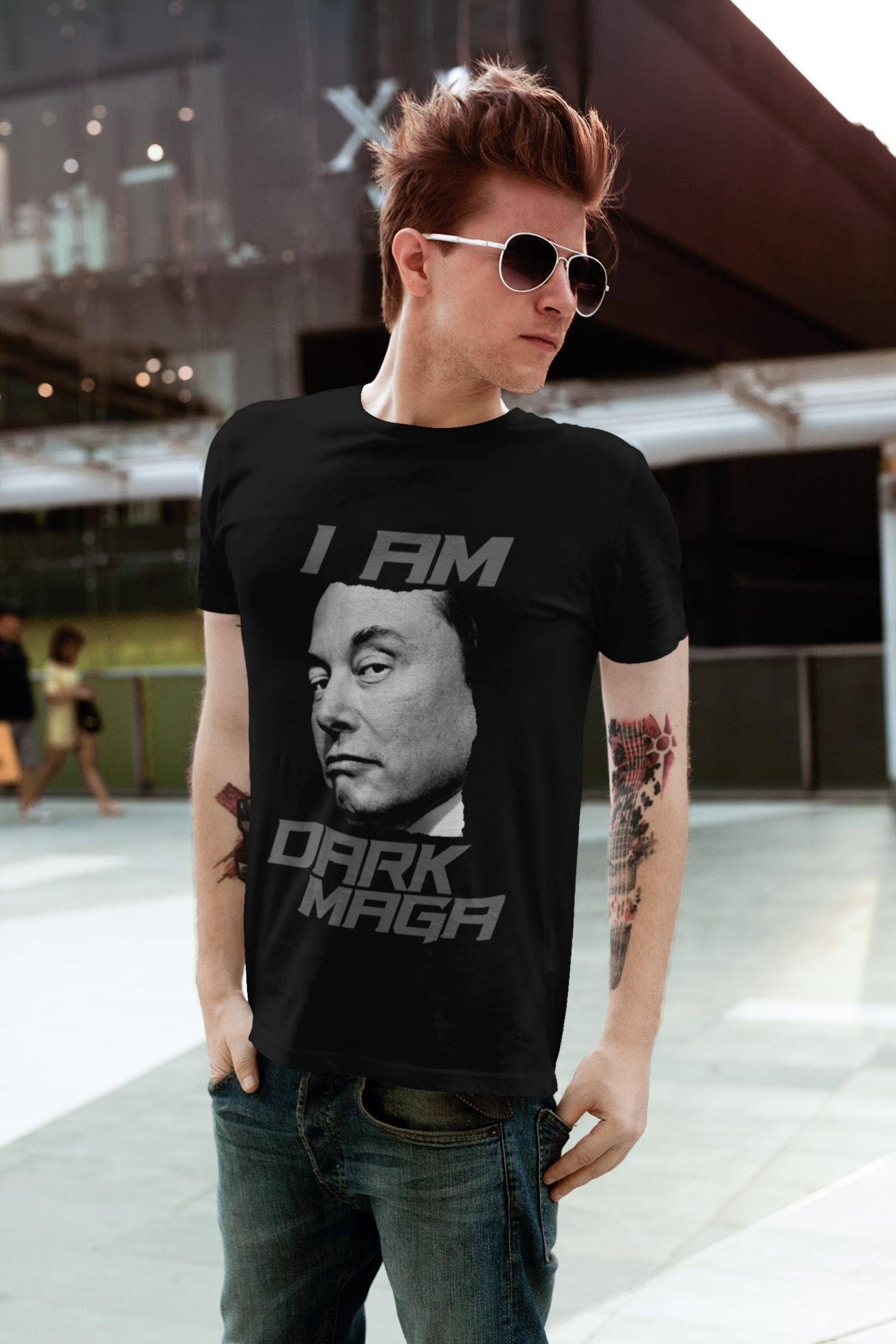 I Am Dark Maga Trump 2024 Rally For Butler, Pa - Adult & Kids T-Shirts, Sweatshirts & Hoodies apparel design preview 1