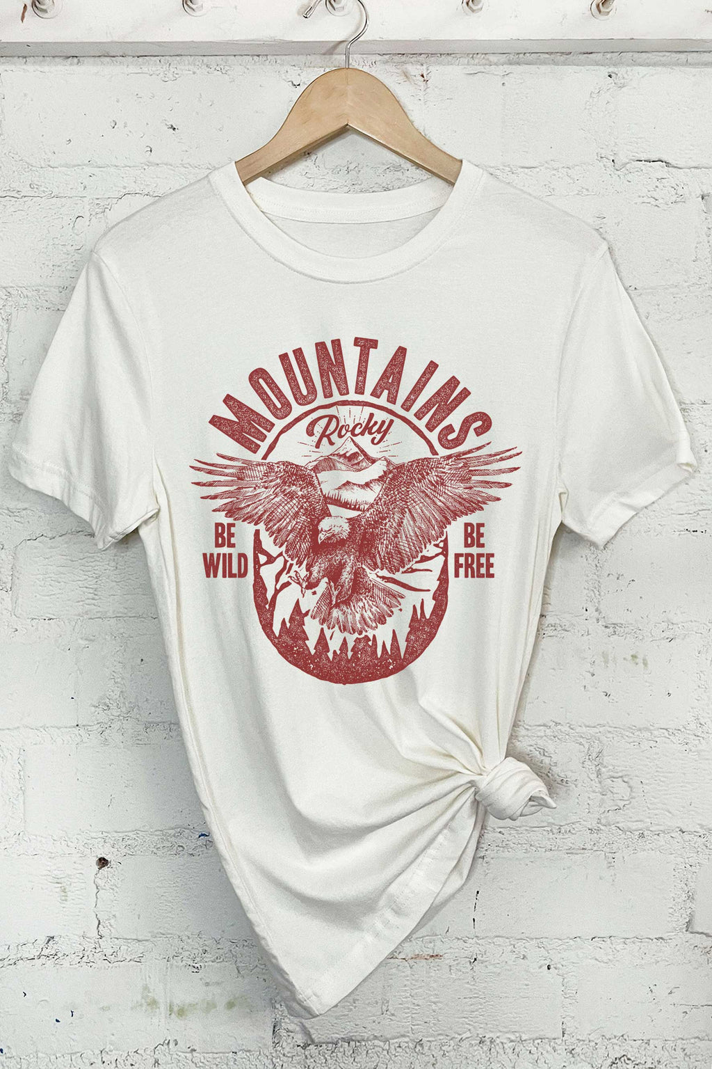 Rocky Mountains Be Wild Free Graphic - Adult & Kids T-Shirts, Sweatshirts & Hoodies apparel design preview 1