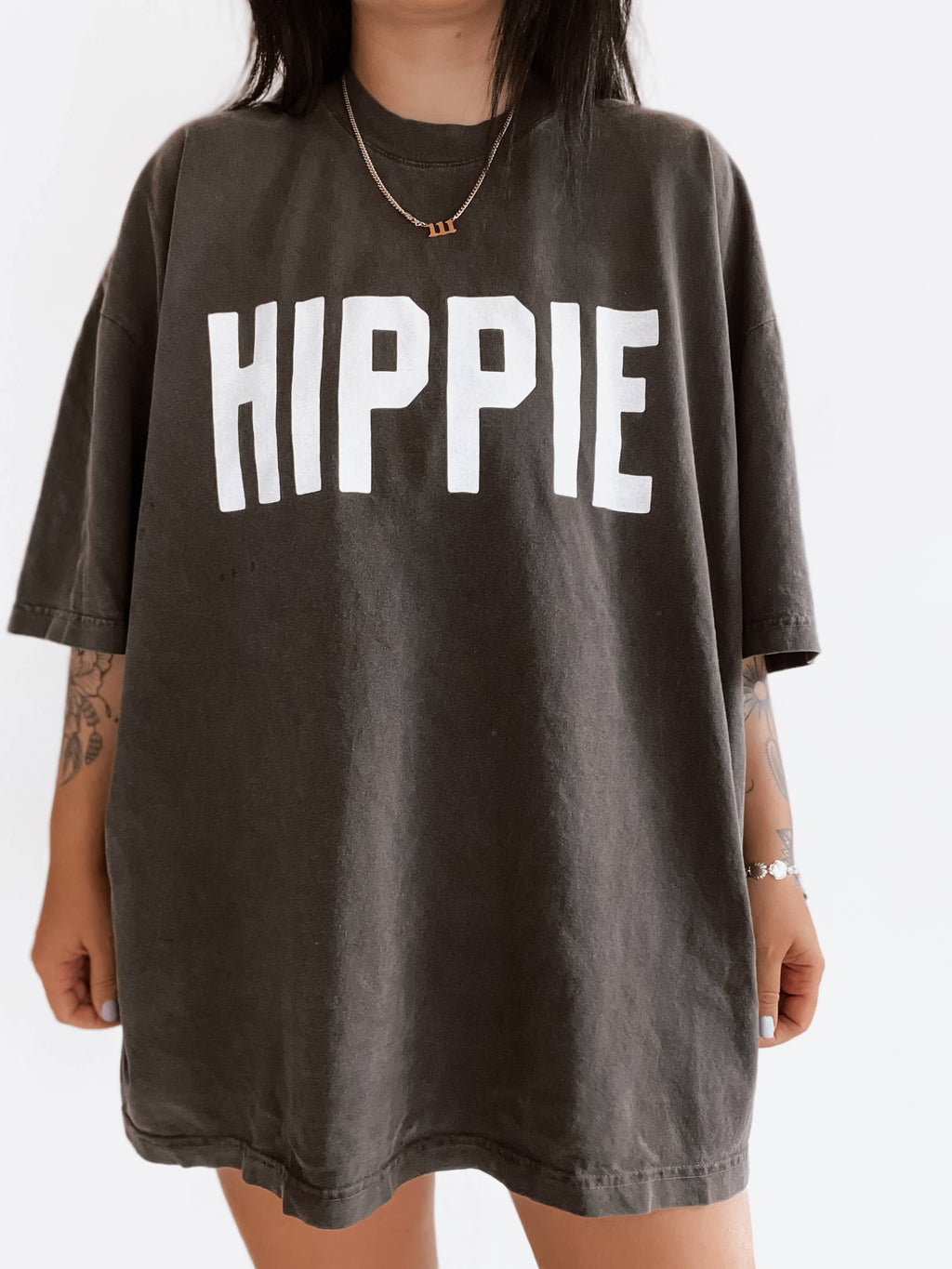 Hippie Boho Western Graphic Smoke - Adult & Kids T-Shirts, Sweatshirts & Hoodies apparel design preview 1