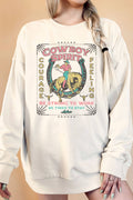 Cowboy Spirit Oversize Graphix Terry - Adult & Kids T-Shirts, Sweatshirts & Hoodies apparel design preview 1