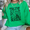 Tis the Season, Christmas Skeleton, Jolly - Adult & Kids T-Shirts, Sweatshirts & Hoodies apparel design preview 1