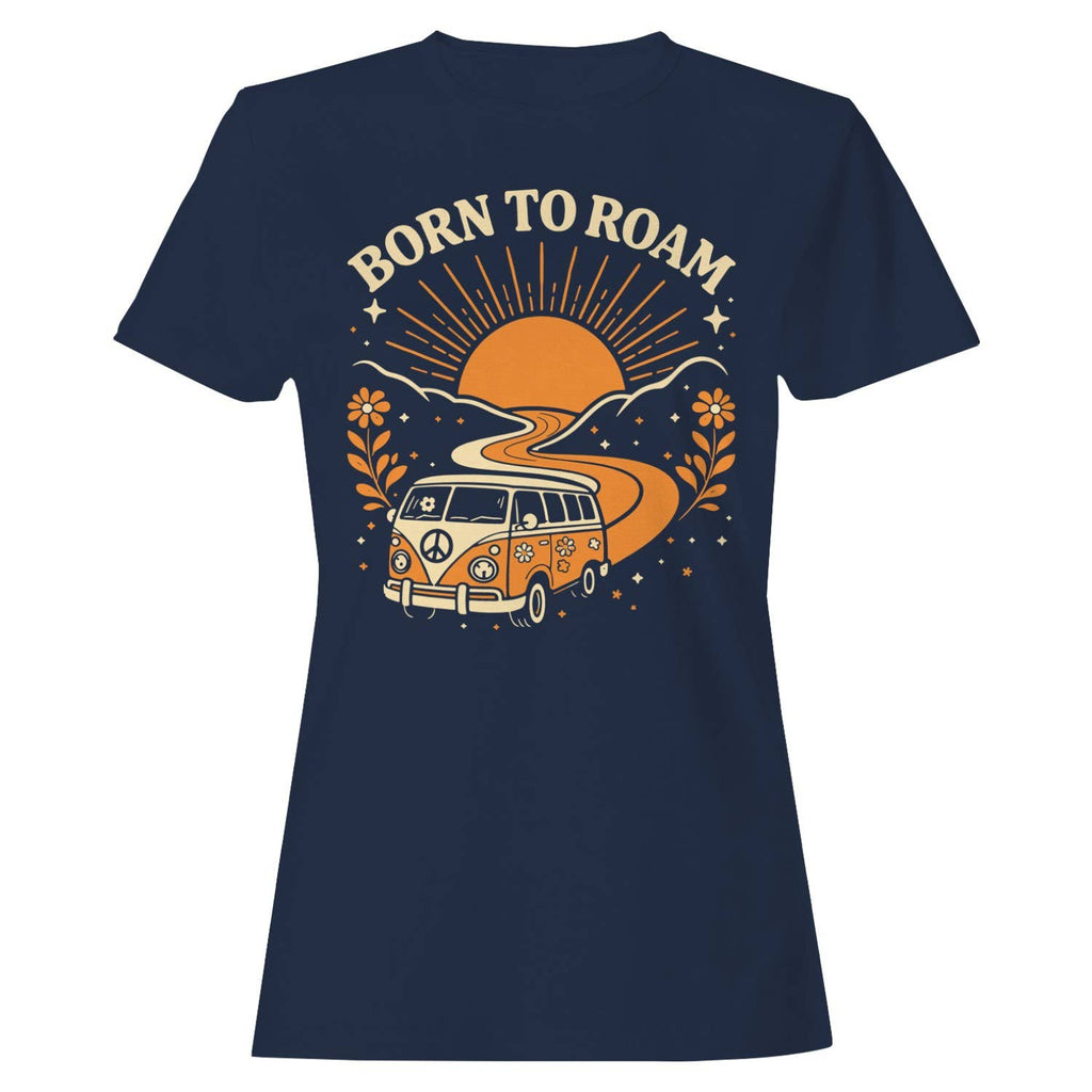 Retro Van Sunset Art Women's - Adult & Kids T-Shirts, Sweatshirts & Hoodies apparel design preview 1