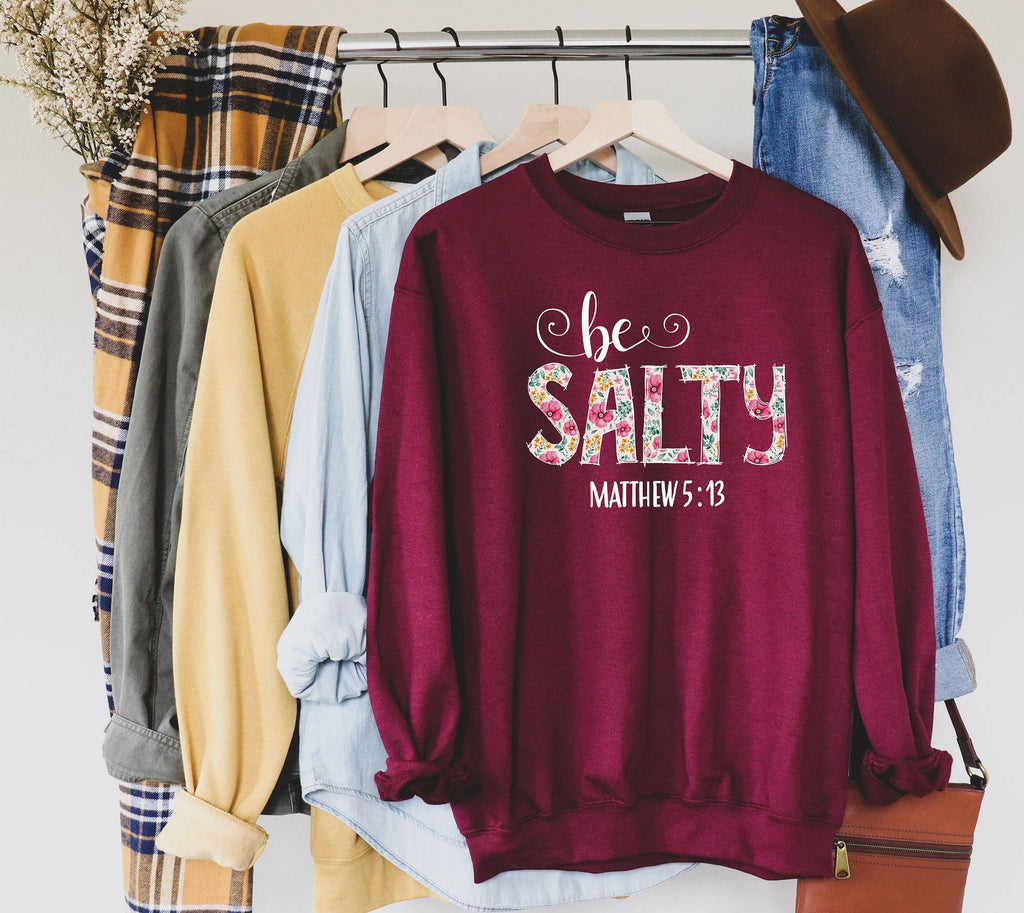 Be Salty Matthew 5:13 Wh - Adult & Kids T-Shirts, Sweatshirts & Hoodies apparel design preview 1