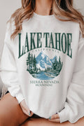 Lake Tahoe California Graphic Brushed - Adult & Kids T-Shirts, Sweatshirts & Hoodies apparel design preview 1