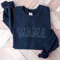 Mama Crewneck Blue Tones - Adult & Kids T-Shirts, Sweatshirts & Hoodies apparel design preview 1