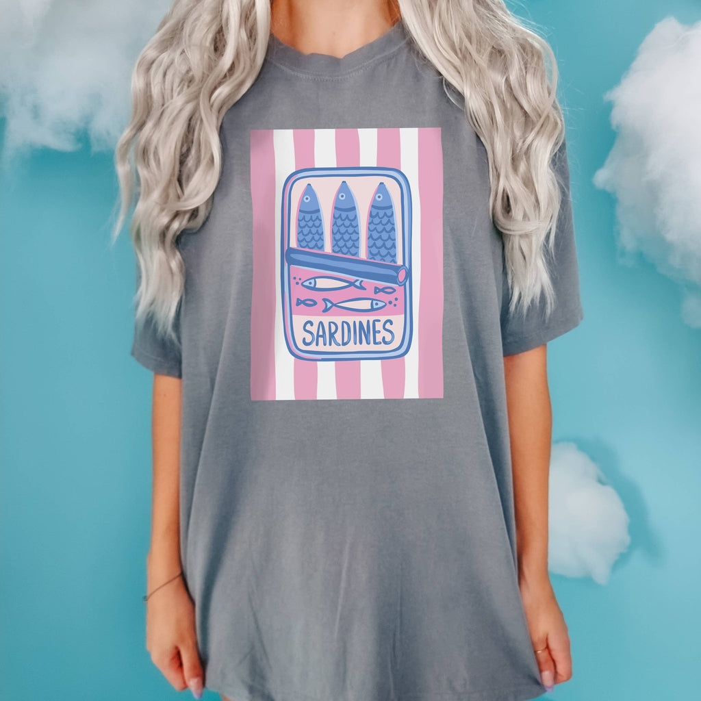 Sardines Seafood Fish - Adult & Kids T-Shirts, Sweatshirts & Hoodies apparel design preview 1
