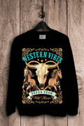 Western Vibes Rodeo Show - Adult & Kids T-Shirts, Sweatshirts & Hoodies apparel design preview 1