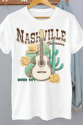 Women Nashville Graphic Print Loose Fitting Top - Adult & Kids T-Shirts, Sweatshirts & Hoodies apparel design preview 1