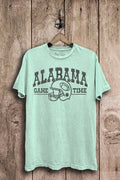 Alabama Football Game Time Graphic Top - Adult & Kids T-Shirts, Sweatshirts & Hoodies apparel design preview 1