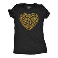 Gold Glitter Leopard Print Heart Women's - Adult & Kids T-Shirts, Sweatshirts & Hoodies apparel design preview 1