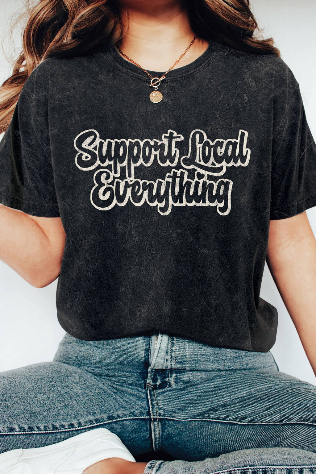 Support Local Everything Mineral Graphic - Adult & Kids T-Shirts, Sweatshirts & Hoodies apparel design preview 1