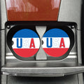 USA Car Coasters, 4th of July, Red White and Blue - Adult & Kids T-Shirts, Sweatshirts & Hoodies apparel design preview 1